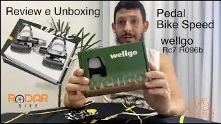 Review e Unboxing Pedal Bike Speed Wellgo Rc7 R096b - 4k
