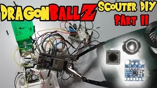 Dragon Ball Z Scouter Cosplay Part 2 - Speaker Installation and Button Integration #sparkingzero #db