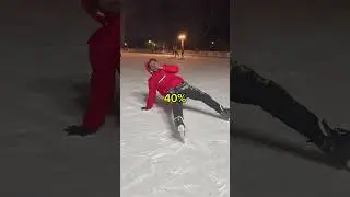 Ice level 0 to 100 #iceskating #skating