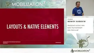 Awesome native apps with NativeScript and Angular! - Rowdy Rabouw