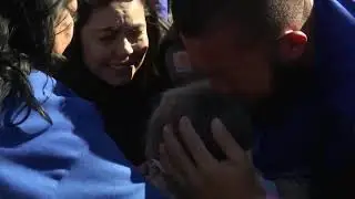 Families in the U.S. and Mexico reunite at the border