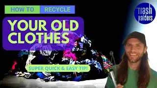 How To Recycle Your OLD CLOTHES and PRINTER CARTRIDGES
