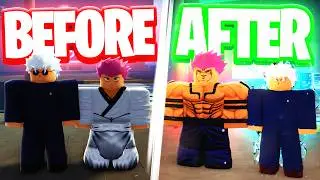Going From NOOB To PRO AS GOJO & SUKUNA DUO In Roblox Kaizen...