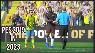 I played PES 2019 in 2023 and it wasn't bad!