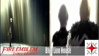 Byleth(M) ALL CUTSCENES Blue Lion Route Edition | Fire Emblem: Three Houses