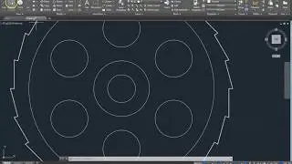 Learn to Draw in AutoCAD- Ratchet Wheel