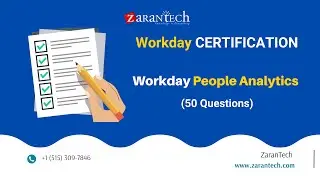 Workday People Analytics (50 Practice Questions) | ZaranTech