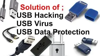 USB Flash Drive HACKS || USB Virus || USB Data Solution || افضل خان