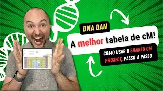 CentiMorgans, parte 3: como usar a tabela do Shared cM Project (tutorial)