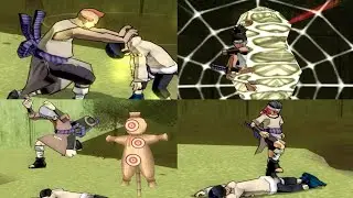 All Support Attacks-Naruto: Ultimate Ninja 2 (All Support Item)