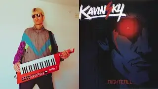 Nightcall (Kavinsky) Keytar Shred Solo by The Neon Syndicate