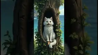 &ldquo;Forest Guardian Kitty Appears! 🌳✨&rdquo;