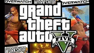GRAND THEFT AUTO in The Overwatch Workshop Experience