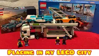 New Car Transporter & Ideas Classic Car #legocityupdate #lego #city #update