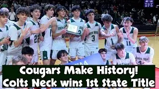 Colts Neck 54 Ramapo 46 | Group 3 State Championship | Lukas Sloane 20 points 12 rebounds