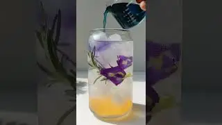 Passion Fruit  With Butterfly Pea Flower Tea