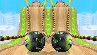 GOING BALLS SUPER SPEEDRUN, HARD LEVEL SECTIONS, PORTAL RUN