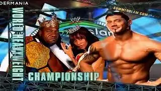 WWE Summerslam 2006 match card