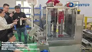 Automatic Garlic Linear Net Bag Clipping Packing Machine