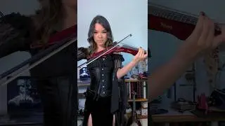 Playing Victory on the electric violin!