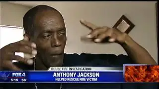 Good Samaritan saves man from Ft. Worth house fire