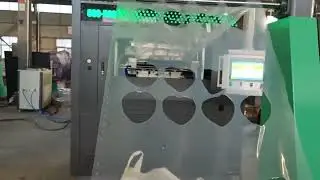 Testing jelly cup mould on all servo motor plastic cup forming machine model 800/500.#machine #cup