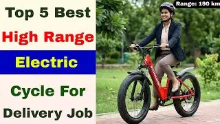Top 5 Best High Range Electric Cycle Under 30k | Best Electric Cycle For Delivery Job in 2026🔥