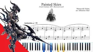 Painted Skies  |  Final Fantasy XIV: Heavensward Piano cover