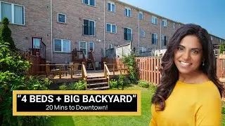 4-Bed Townhome in Scarborough with Big Backyard | 20 Mins to Downtown Toronto!