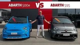 Abarth 595 vs Abarth 500e ⚡La sfida: Chi scatta prima da 0 a 60 km/h?