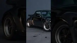 For sale: 1989 #Porsche 930 Turbo 3.3 Cabriolet in double black! 🔥 Now on www.elferspot.com #shorts