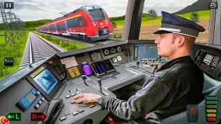 Modern Train Driving Game 2023 HD GAMEPLAY 60 fps | Latest Games