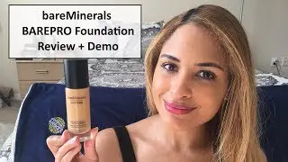 bareMinerals BarePro Liquid Foundation Cardamom Review + Demo