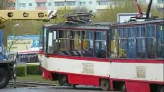 Potężne Zderzenie Tramwaju i Ciężarówki w Gdańsku Zaspie.