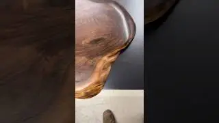 Live edge walnut and steel console #interiordesign #liveedge #furnituredesign #furniture #brooklyn