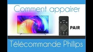 Comment appairer une t&eacute;l&eacute;commande sur une t&eacute;l&eacute; connect&eacute;e Philips