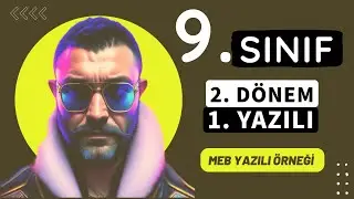 9. Sınıf 2. Dönem 1. Yazılı | 9. Sınıf Matematik | 2025 | İZLE 💯 AL | PDF | #9sınıf