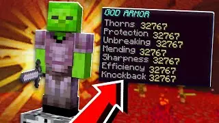 ALL MAX LEVEL Enchanted Netherite Tools in Minecraft! (Level 32767)