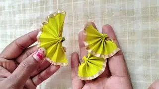 New design laddu gopal mukut making 🪷✨️laddu gopal pagdi #trending #diy #viralvideo #video #youtube