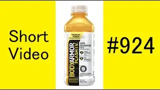 924. Short Video on BodyArmor Flash I.V. Tropical Punch