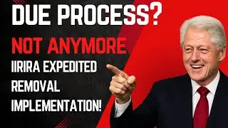 Due Process died when the Clinton Administration signed IIRIRA. #fyp #immigration #facts #foryou