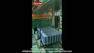 Aluminum Fin Stamping Machine