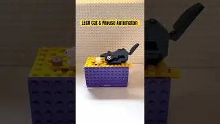 LEGO Cat & Mouse Automaton 機構玩具 #lego #automaton #automata