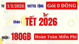 🎉 CHÀO TẾT 2026 – Cách Nhận 5G Miễn Phí Viettel – Chỉ Cần Soạn 1 Tin Nhắn, DATA Về Ngay! #trending