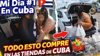 Mi Día # 1 en Cuba /Compras de Comida /Forros para el carro.