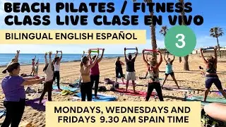 Fitness Over 50: Strength & Balance for Everyday Life. Full Body Pilates Workout Live with bands