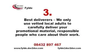 Blackpool and Fylde Leaflet Distribution & Delivery - DOR-2-DOR Fylde