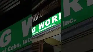 Signage Installation at Living Word Christian Churches of Cebu Intl. [KAIROS PRINTS]