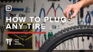 How To Use Tubeless Tire Plugs | Bike Tech Tips