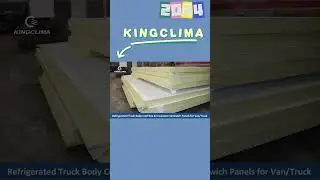 Refrigerated Truck Boxes | Refrigeration truck body #kingclima#truckbody